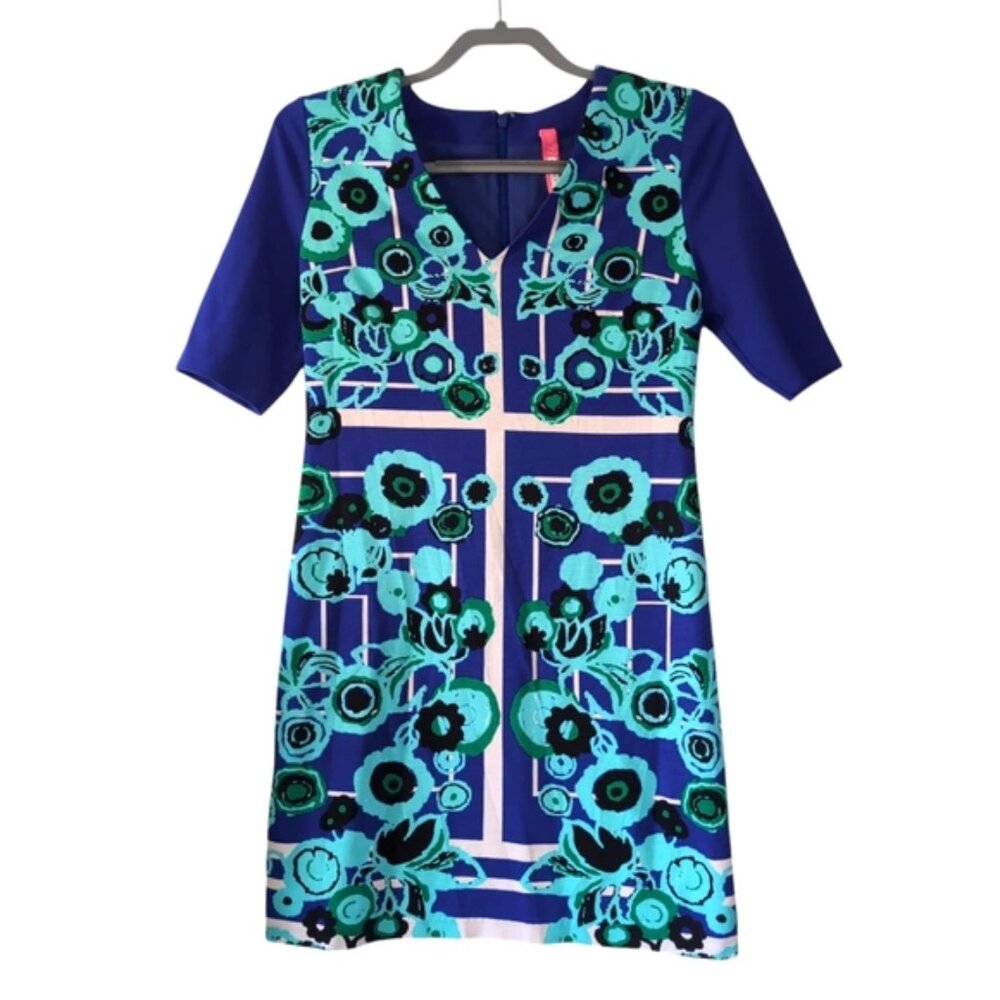 Anthropologie Tracy Reese Retro Mod 60s Floral Boho Fairy Garden Dress 2 - Picture 1 of 7